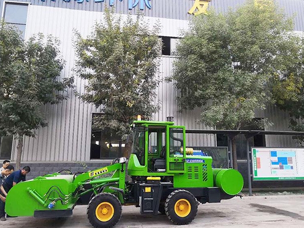 泰源環(huán)保2800型清掃機(jī)使用現(xiàn)場